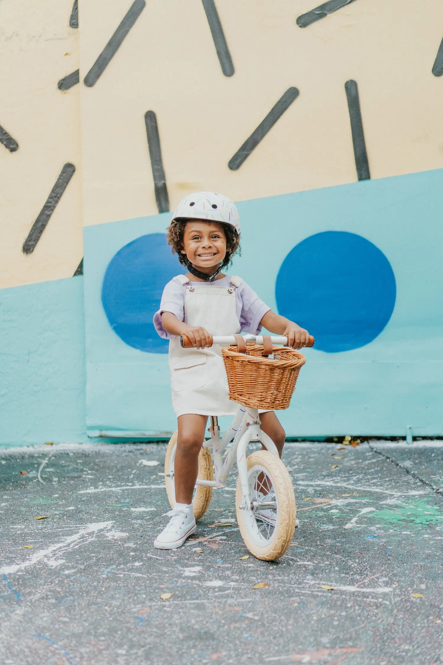Rowerek biegowy First Go - Marest Allegra white