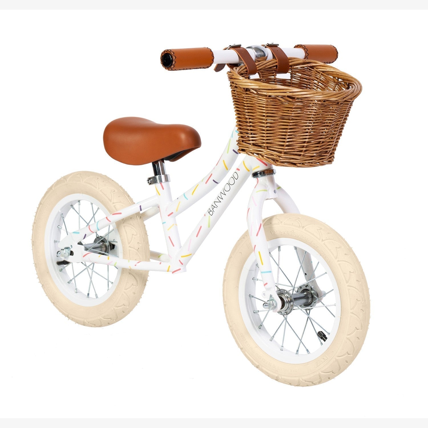 Rowerek biegowy First Go - Marest Allegra white