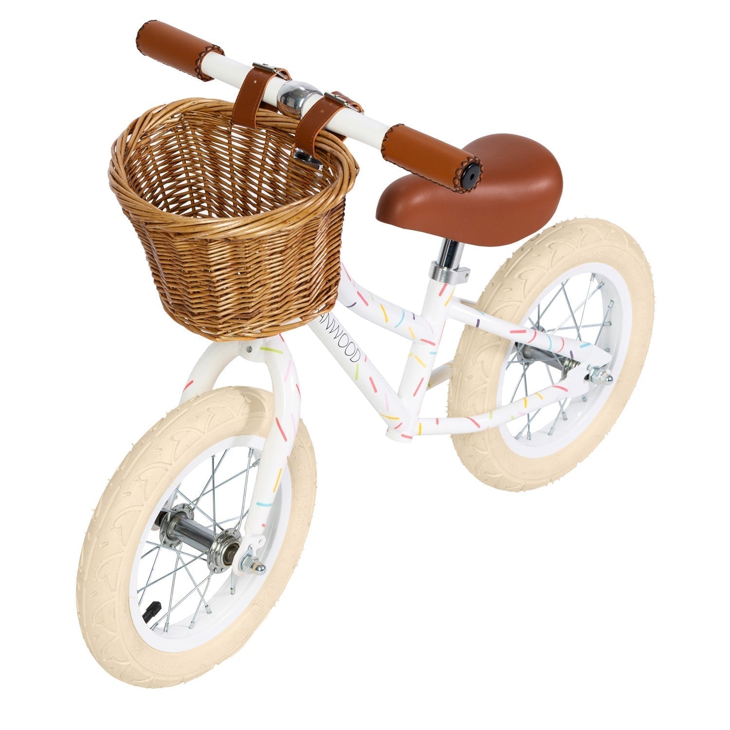 Rowerek biegowy First Go - Marest Allegra white