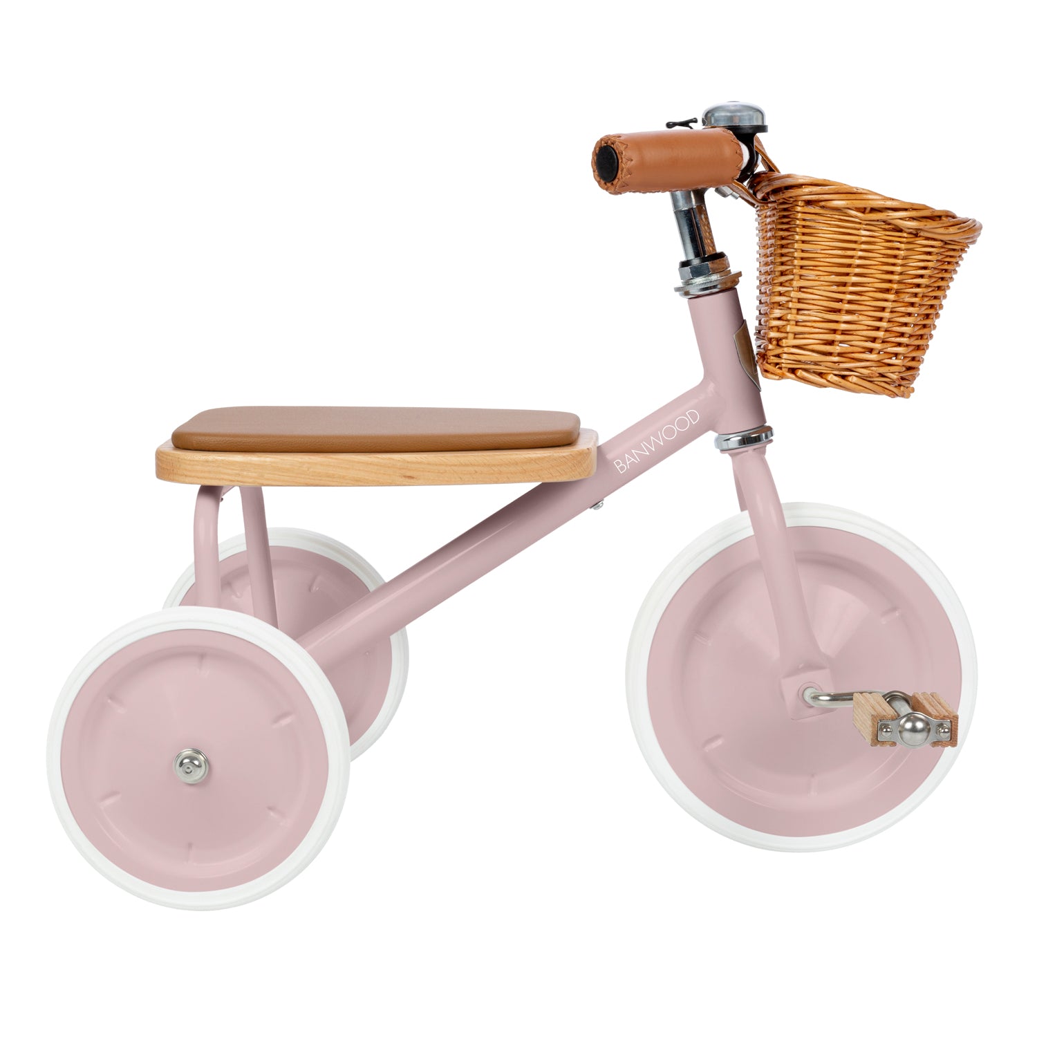 Rowerek trójkołowy Trike vintage - Dusty Pink
