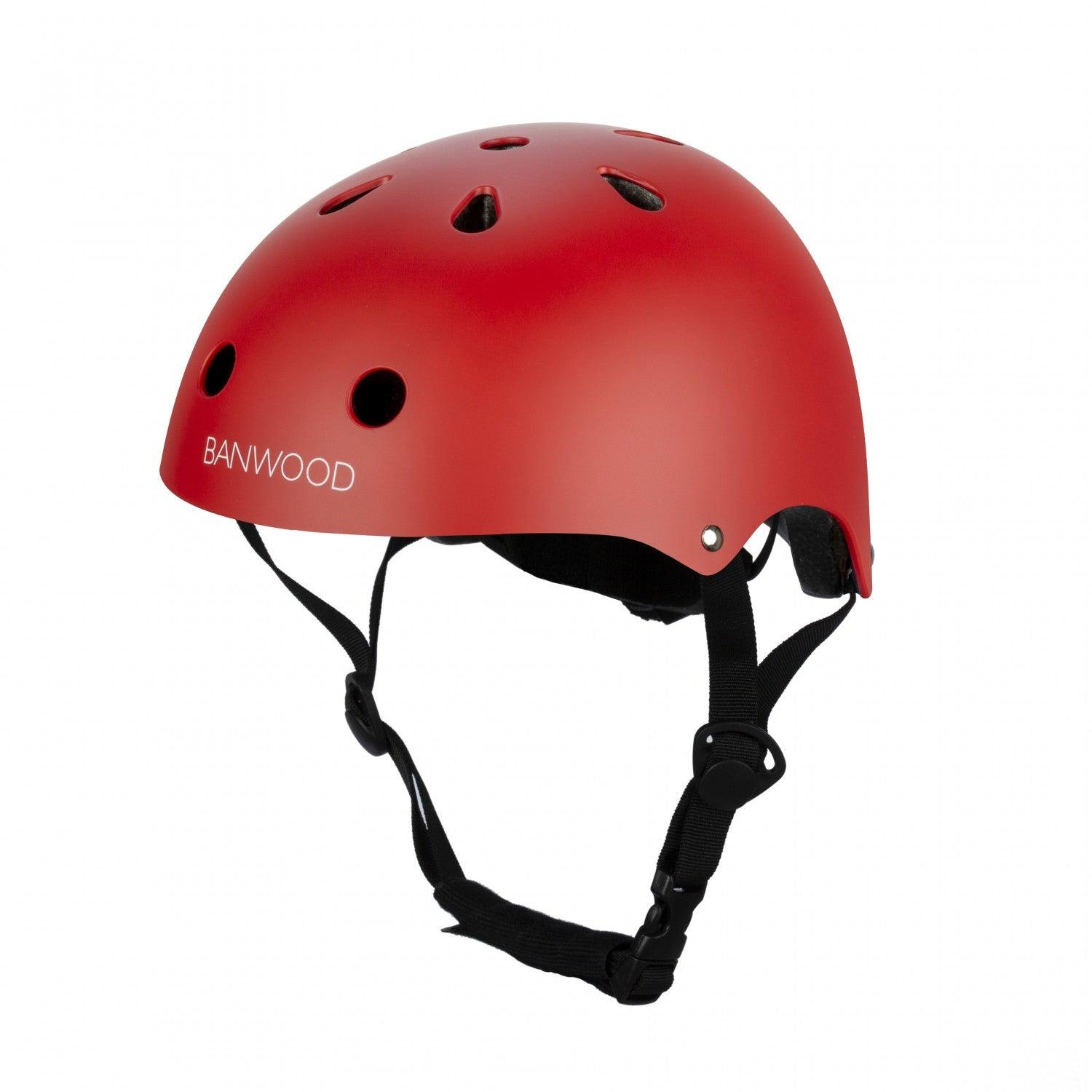 Classic Helmet - Matte Red - Banwood EUR